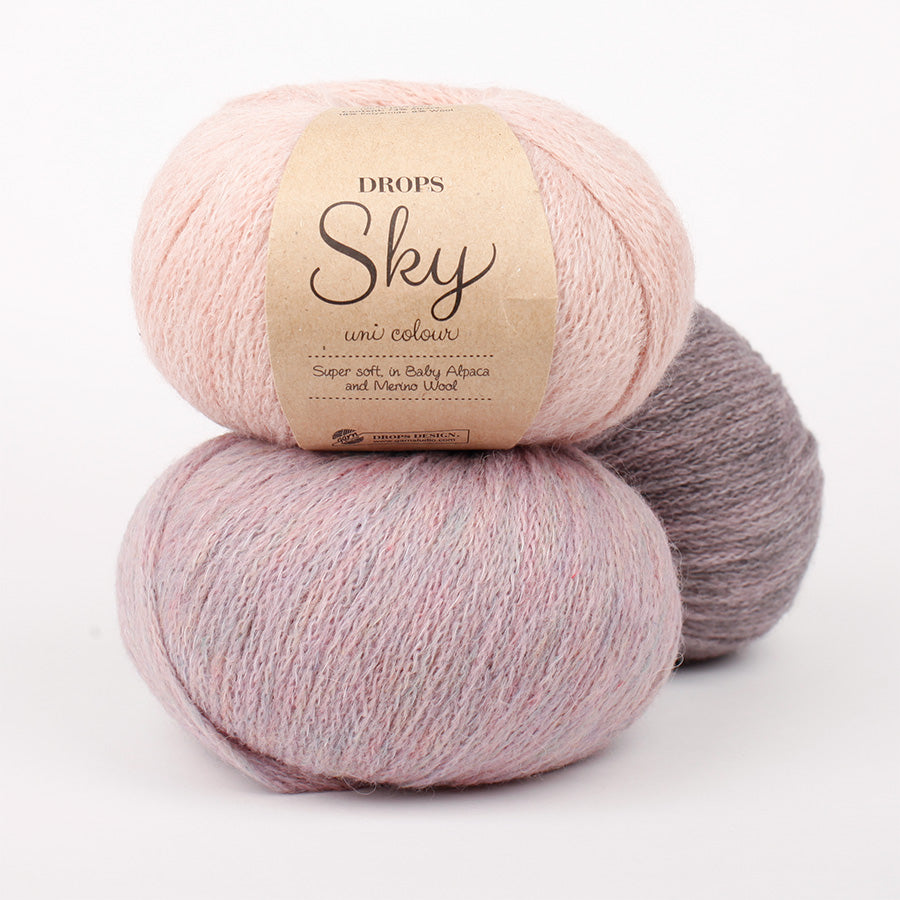 DROPS Sky Uni Colour