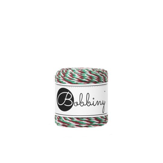 Bobbiny 3ply makramé fonal 1,5 mm - Holiday