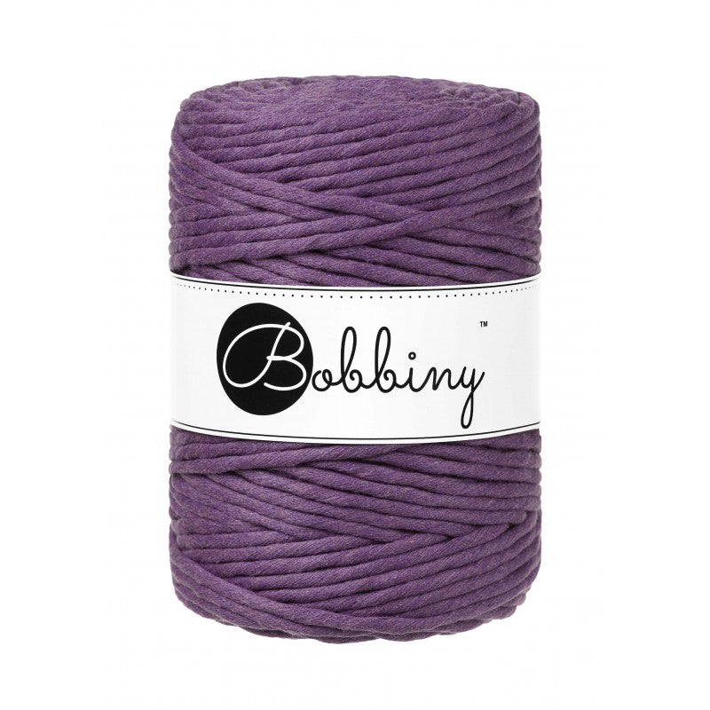 Bobbiny Premium kifésülhető makramé fonal 5 mm - Violet | Anyafonja.hu