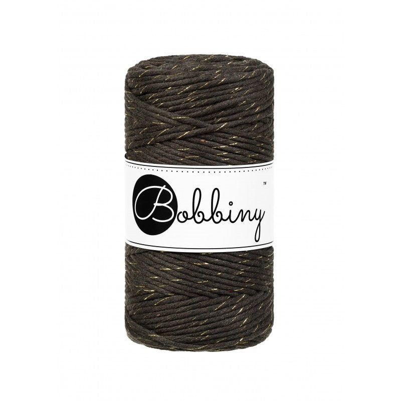 Bobbiny makramé fonal 3 mm - Golden Espresso - Kifutó | Anyafonja.hu