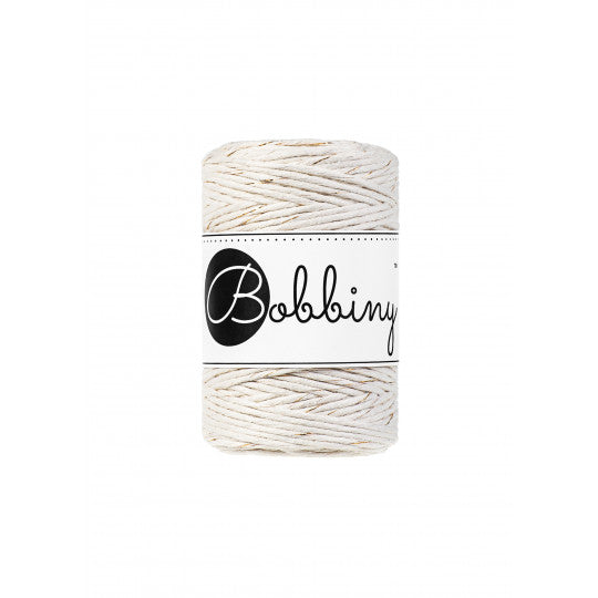 Bobbiny Baby makramé fonal 1,5 mm - Golden Natural | Anyafonja.hu