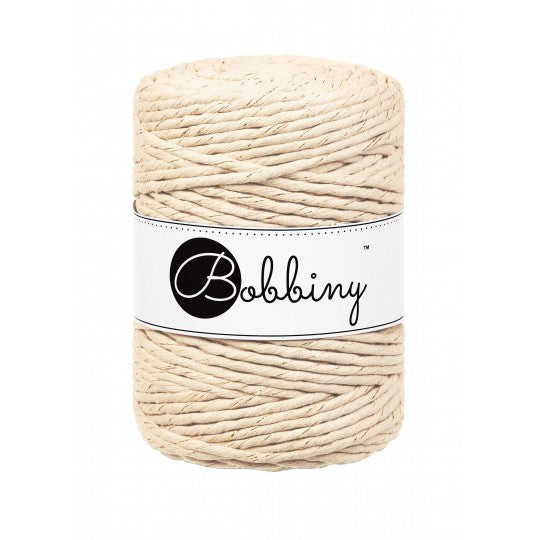 Bobbiny Baby makramé fonal 1,5 mm - Golden Warm Beige | Anyafonja.hu