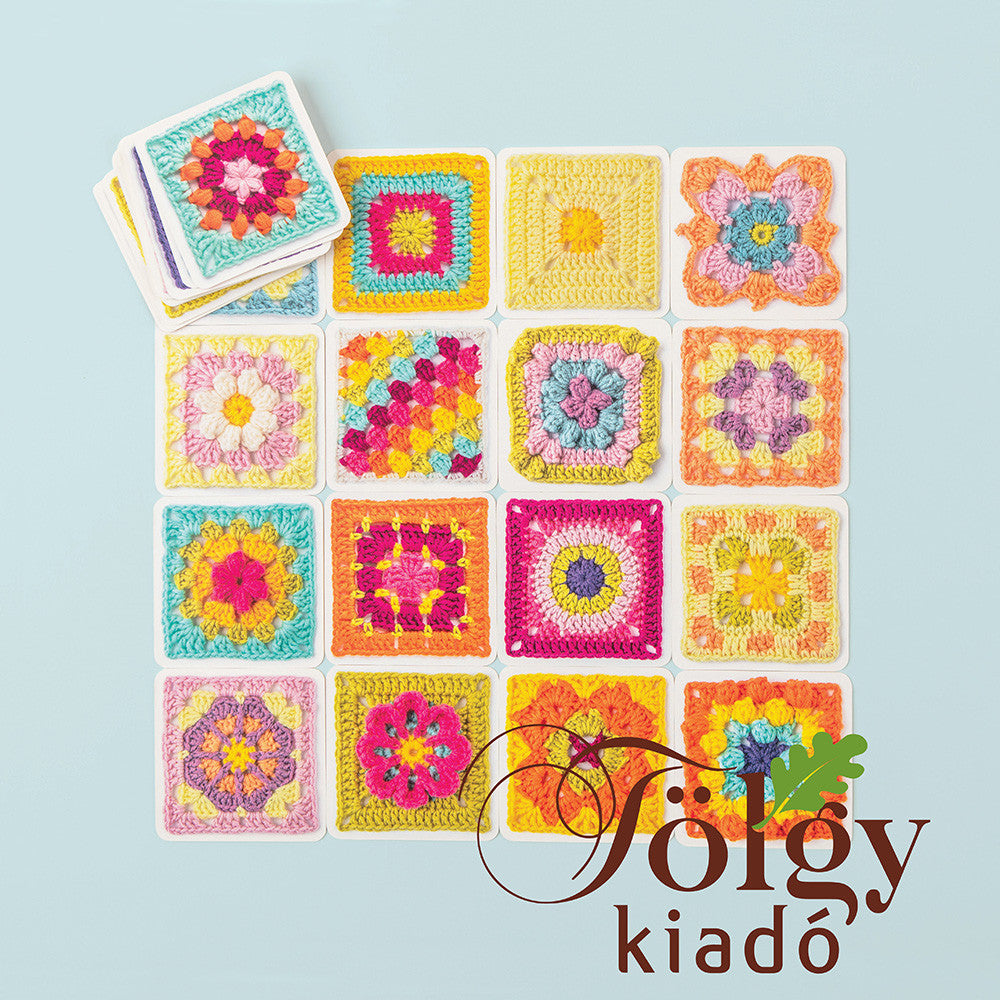 50 horgolt négyzet kártyákon | Anyafonja.hu