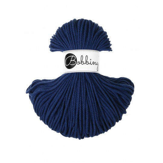 Bobbiny Premium zsinórfonal 3 mm - Ink Blue | Anyafonja.hu