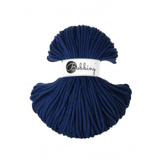 Bobbiny Premium zsinórfonal 5 mm - Ink Blue | Anyafonja.hu