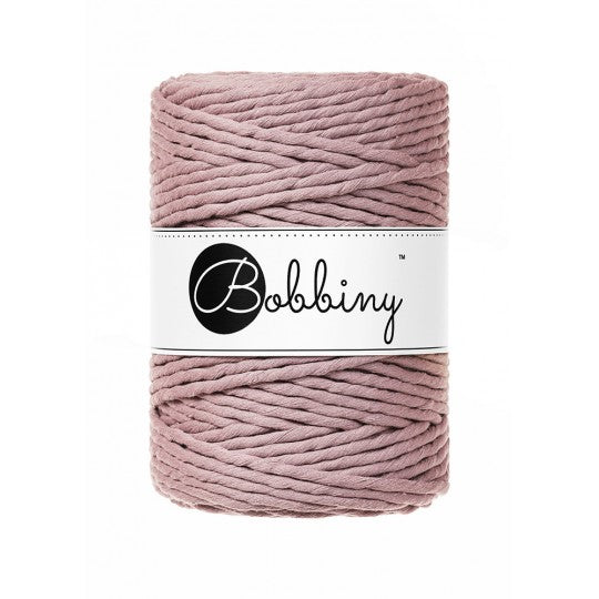 Bobbiny Premium kifésülhető makramé fonal 5 mm - Mauve | Anyafonja.hu