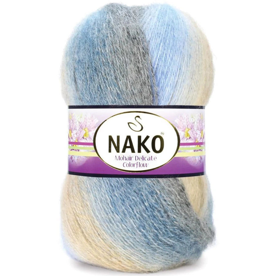 NAKO Mohair Delicate Colorflow 7247 | Anyafonja.hu