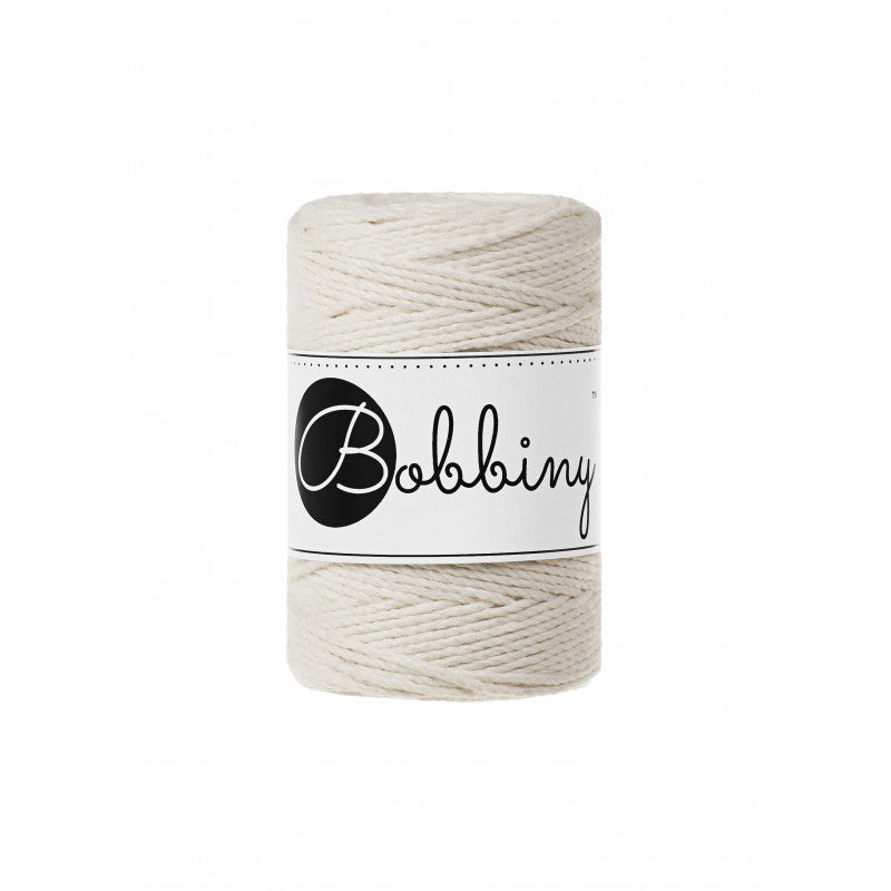 Bobbiny 3ply makramé fonal 1,5 mm - Natural | Anyafonja.hu