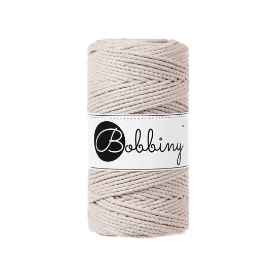 Bobbiny 3ply makramé fonal 3 mm - Nude | Anyafonja.hu