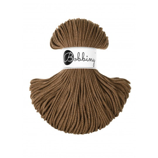 Bobbiny Premium zsinórfonal 3 mm - Nut Brown | Anyafonja.hu