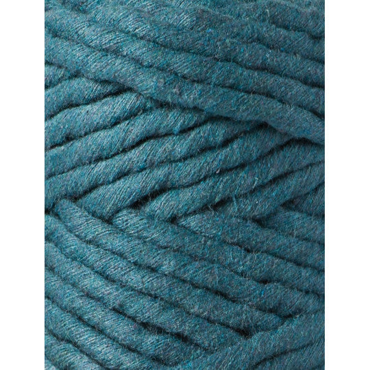 Bobbiny Premium kifésülhető makramé fonal 5 mm - Peacock Blue | Anyafonja.hu