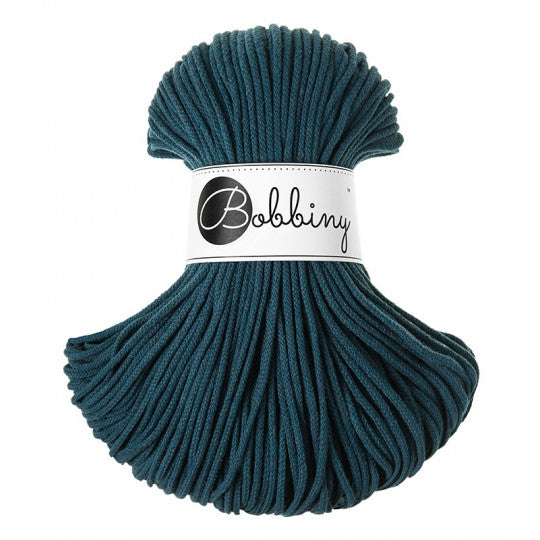 Bobbiny Premium zsinórfonal 3 mm - Petrolkék | Anyafonja.hu