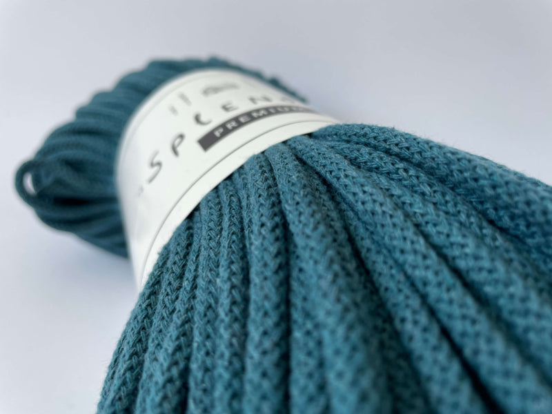 Splendid Prémium zsinórfonal 5mm - Petrol | Anyafonja.hu