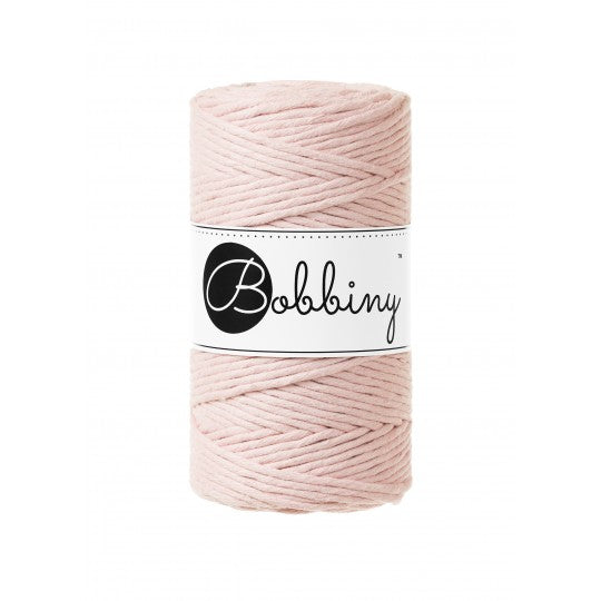 Bobbiny makramé fonal 3 mm - Pastel Pink | Anyafonja.hu