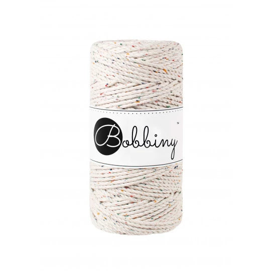 Bobbiny 3ply makramé fonal 5 mm
