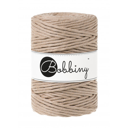 Bobbiny Premium kifésülhető makramé fonal 5 mm - Sand | Anyafonja.hu