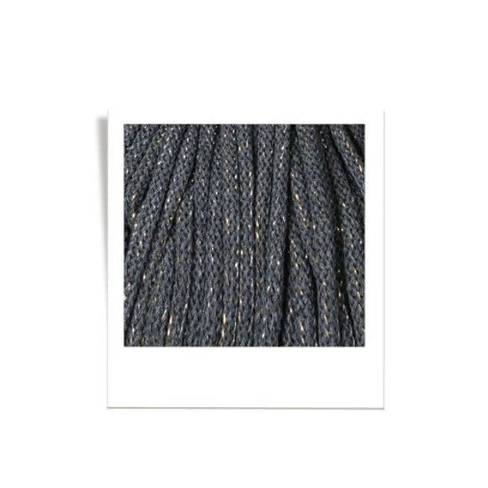 Bobbiny Premium zsinórfonal 5 mm - Limitált Shiny Charcoal -Utolsó darabok | Anyafonja.hu