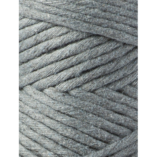 Bobbiny makramé fonal 3 mm - Acélszürke | Anyafonja.hu