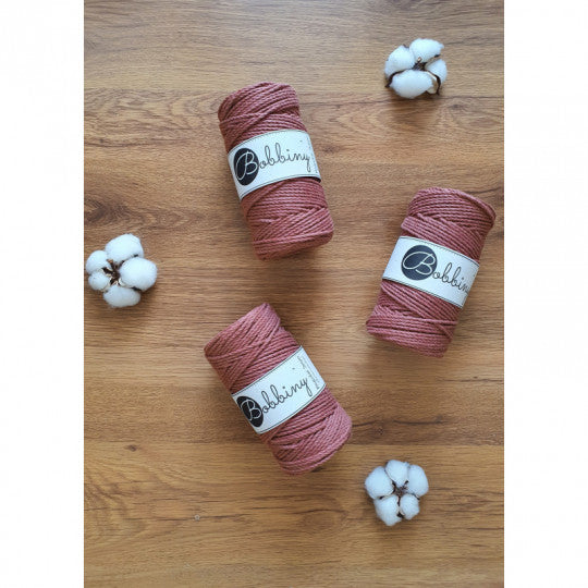 Bobbiny 3ply makramé fonal 3 mm - Sunset | Anyafonja.hu