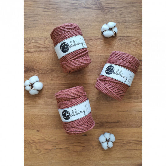 Bobbiny 3ply makramé fonal 5 mm - Sunset | Anyafonja.hu