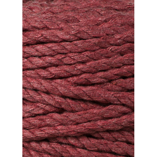 Bobbiny 3ply makramé fonal 5 mm - Vadrózsa | Anyafonja.hu