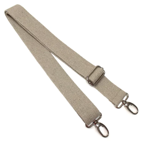 Pamut táska pánt 4 cm - bézs színű