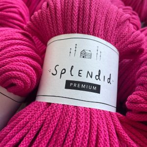 Splendid Prémium zsinórfonal 5mm - Fuxia
