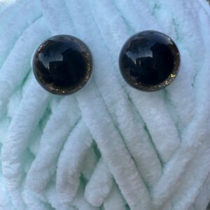 Csillogós szem 16 mm - Arany