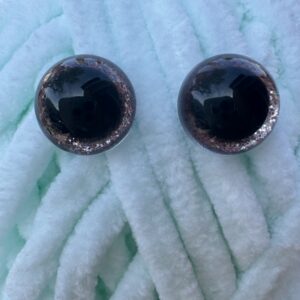 Csillogós szem 16 mm - Rózsaszín