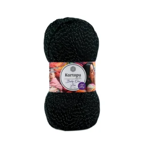 Kartopu Baby One Lux - fekete irizáló szállal 940