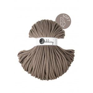 Bobbiny Premium Jumbo SOFT 8mm - Coffee
