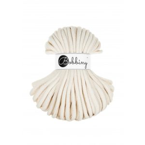 Bobbiny Premium  zsinórfonal 9 mm - Natúr arany 30 m