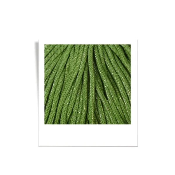 Bobbiny Premium zsinórfonal 3 mm - Shiny Moss Green