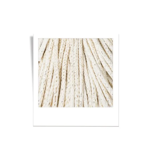 Bobbiny Premium zsinórfonal 3 mm - Shiny Natural