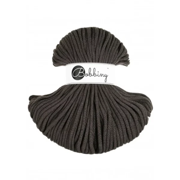 Bobbiny Premium  zsinórfonal 5 mm - Espresso - Kifutó